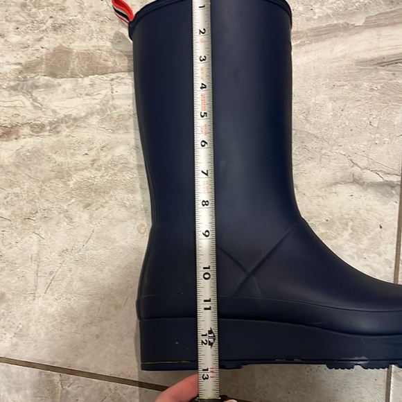 hunter rain boots navy - Picture 3 of 4